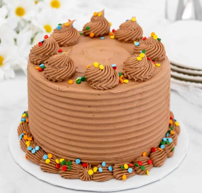 Chocolate Buttercream Mini Cake